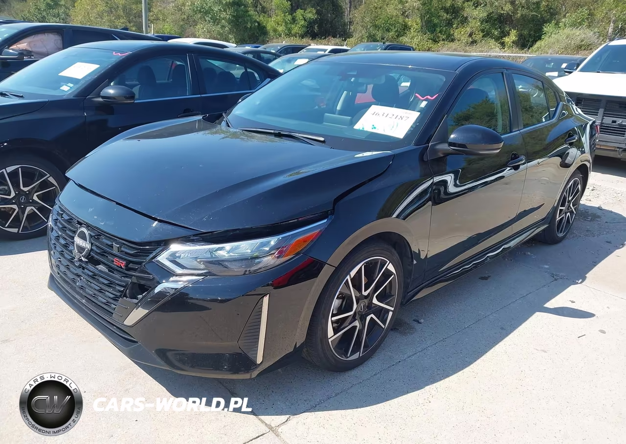 2025 Nissan Sentra Sr VIN:3N1AB8DV4SY367482 - 2