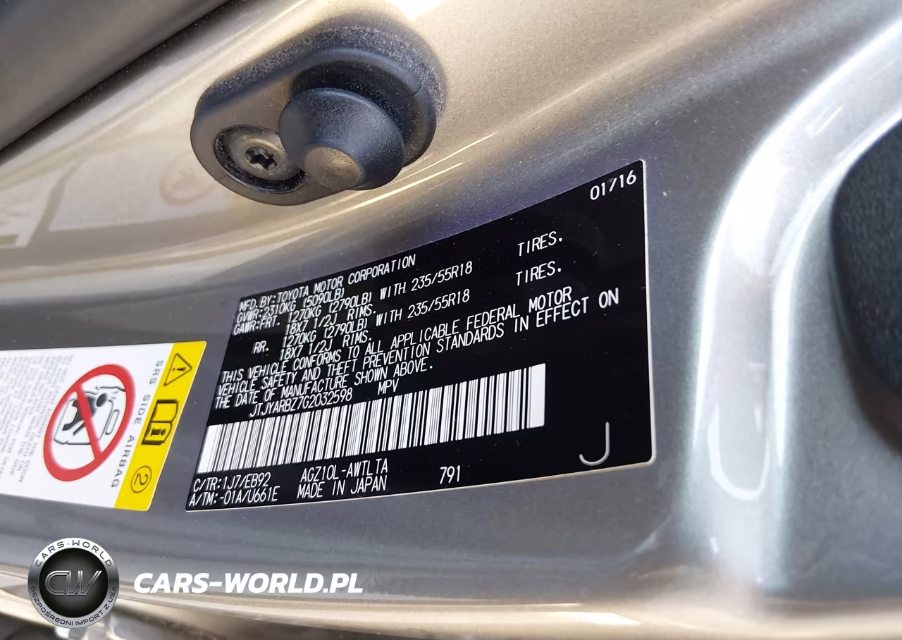 2016 Lexus Nx 200T F Sport VIN:JTJYARBZ7G2032598 - 9