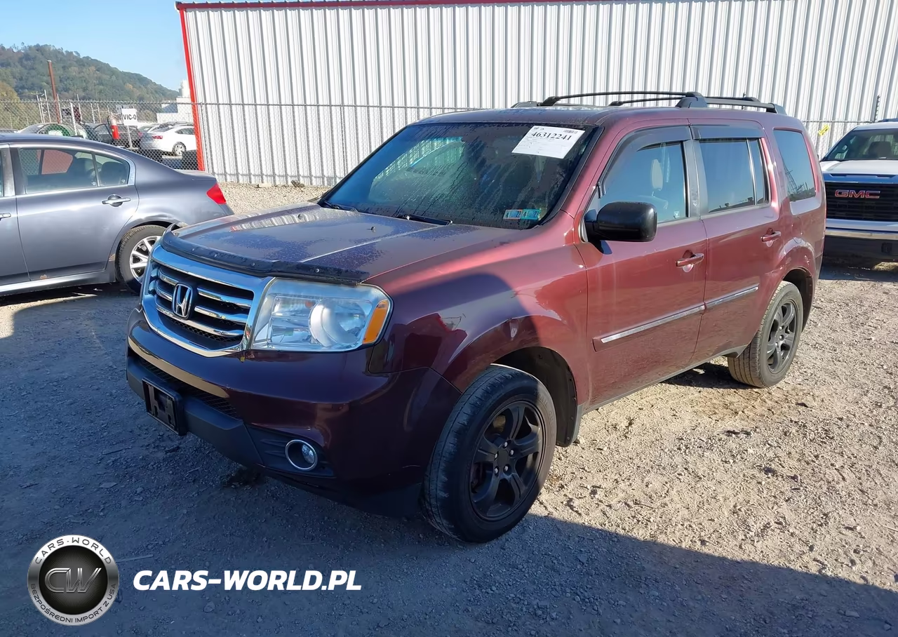 2012 Honda Pilot Ex-L VIN:5FNYF4H56CB034880 - 2