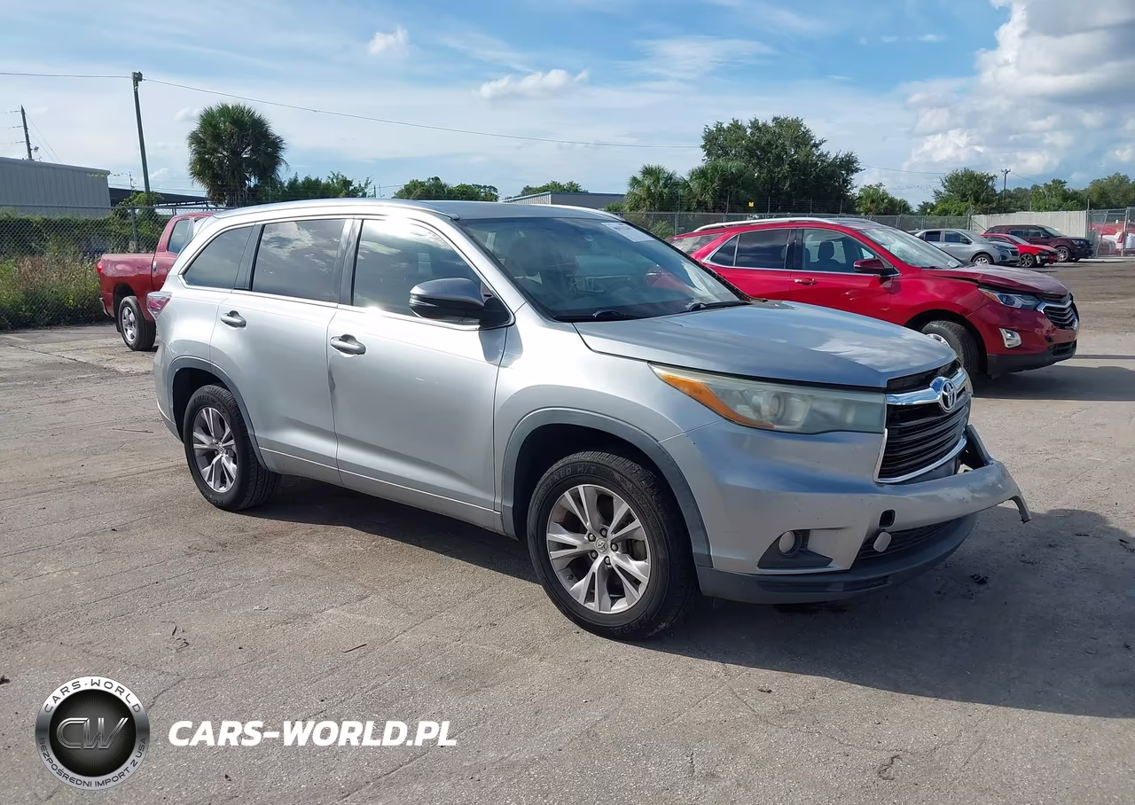 2015 Toyota Highlander Xle V6