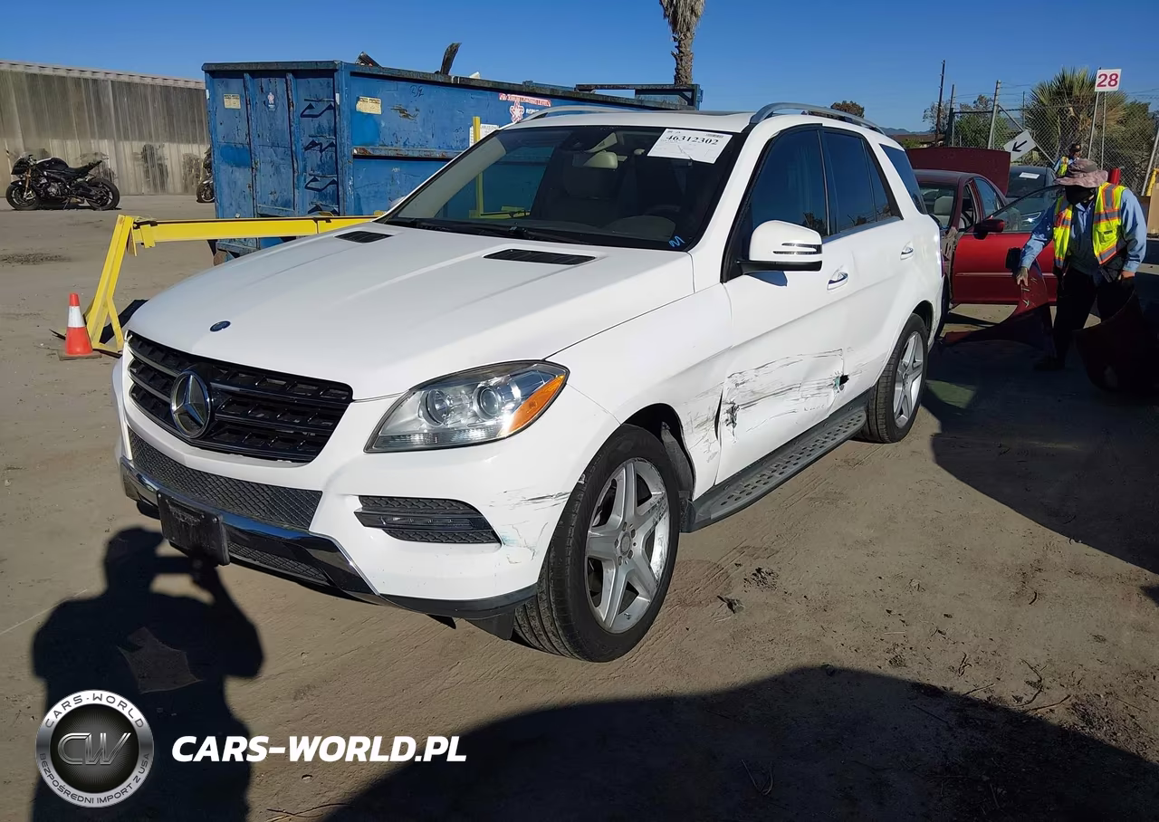 2014 Mercedes-Benz Ml 350 VIN:4JGDA5JB7EA282274 - 2