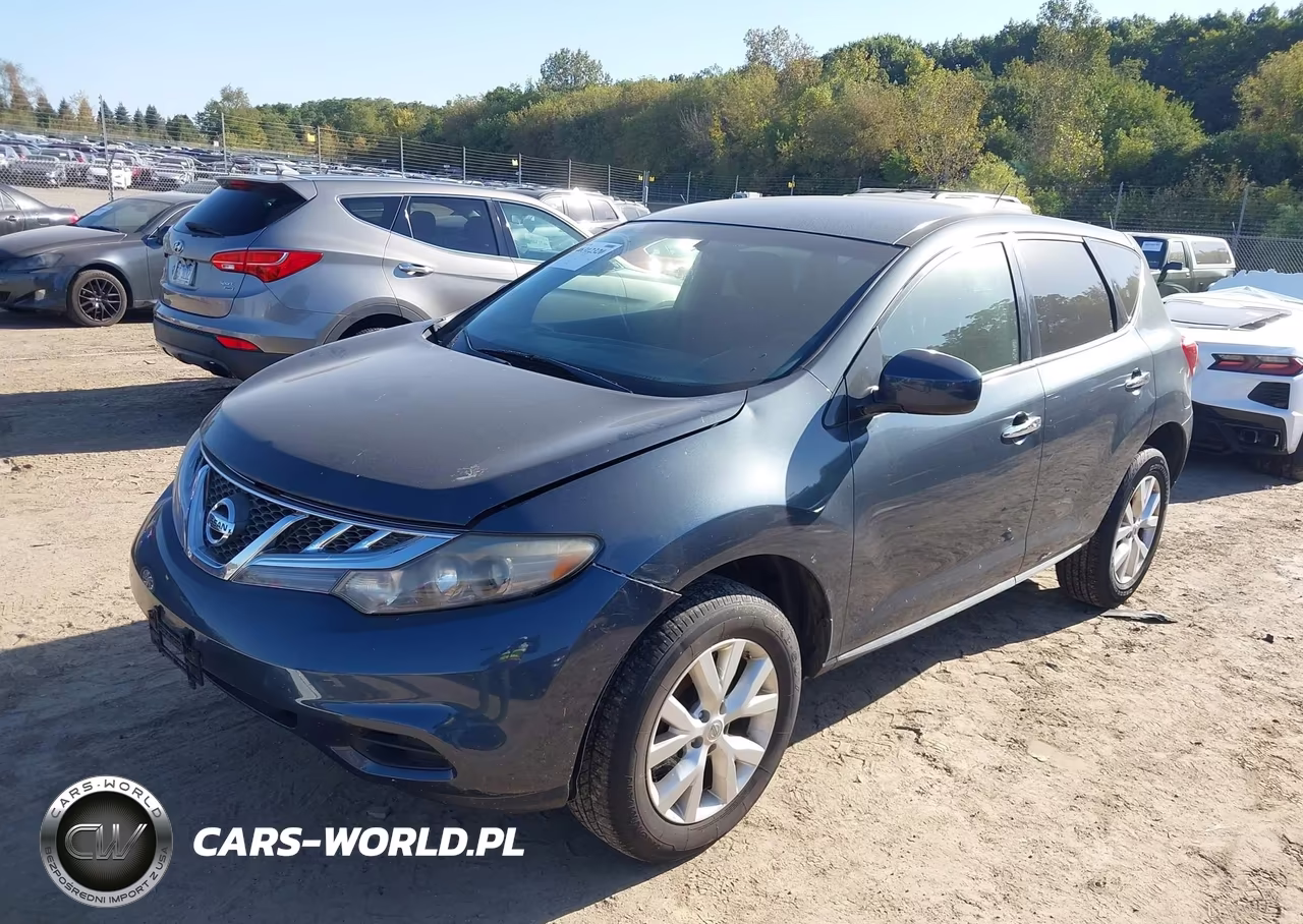 2014 Nissan Murano Le-S-Sl-Sv VIN:JN8AZ1MU6EW404376 - 2