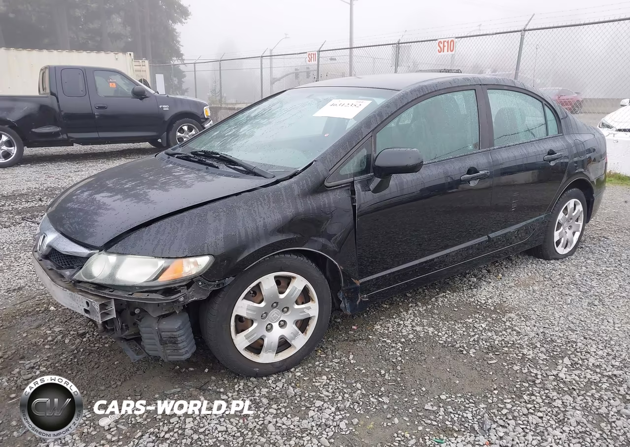 2011 Honda Civic Lx VIN:19XFA1F54BE044187 - 2