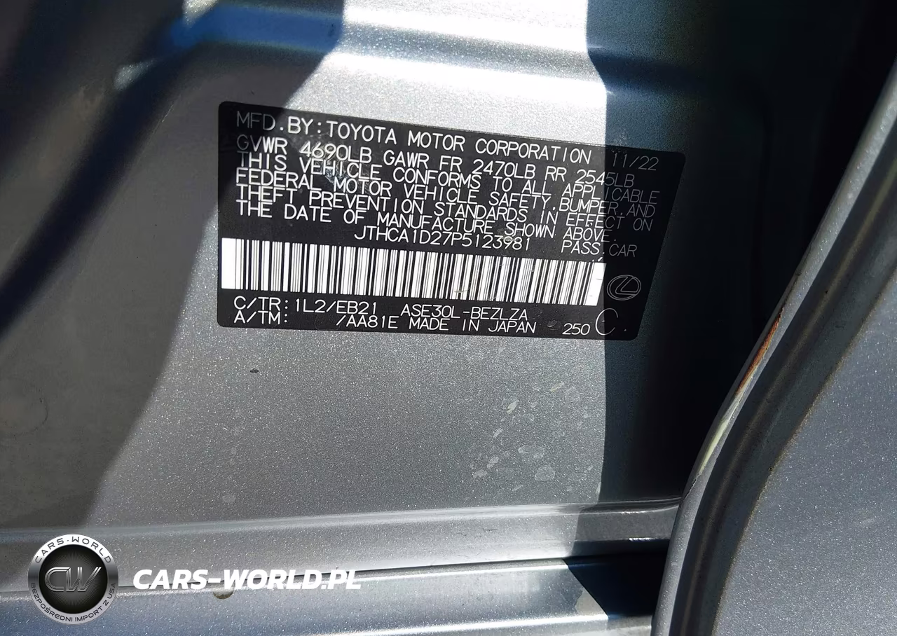 2023 Lexus Is 300 VIN:JTHCA1D27P5123981 - 9
