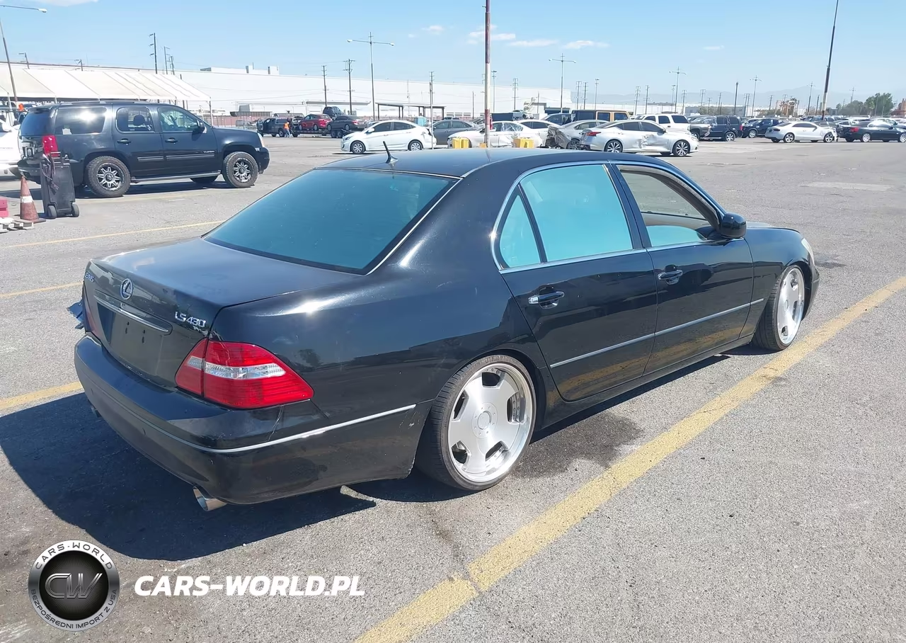 2005 Lexus Ls 430 VIN:JTHBN36F155023481 - 4