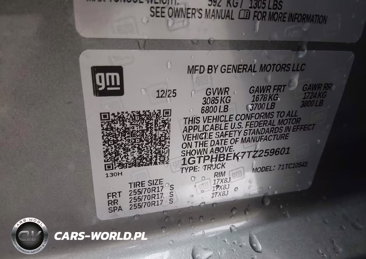 2026 GMC Sierra 1500 , Short Bed, Sle, Rwd VIN:1GTPHBEK7TZ259601 - 9