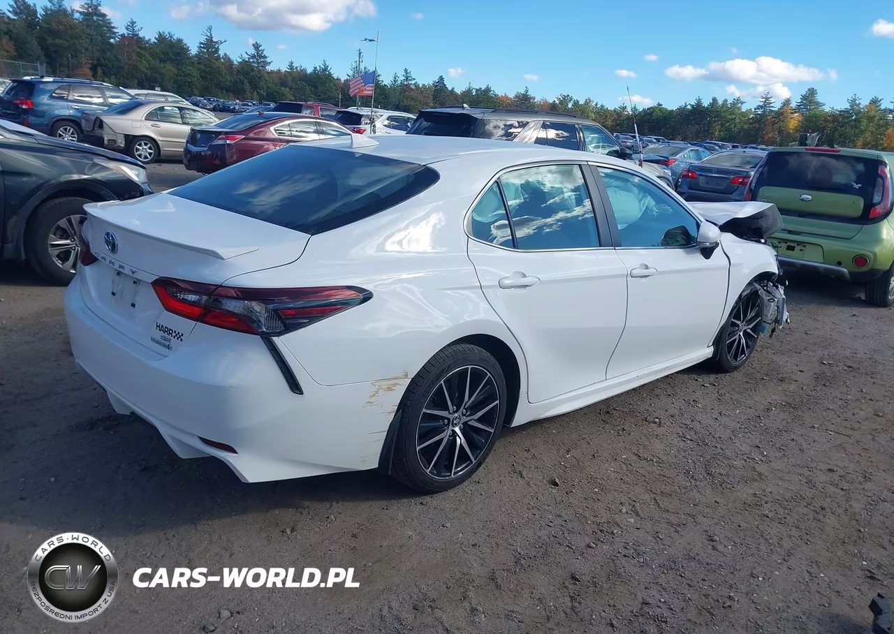 2022 Toyota Camry Se Hybrid VIN:4T1G31AK6NU598750 - 4