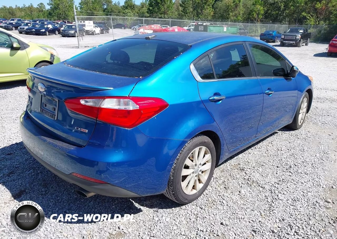 2014 Kia Forte Ex VIN:KNAFX4A89E5160127 - 4