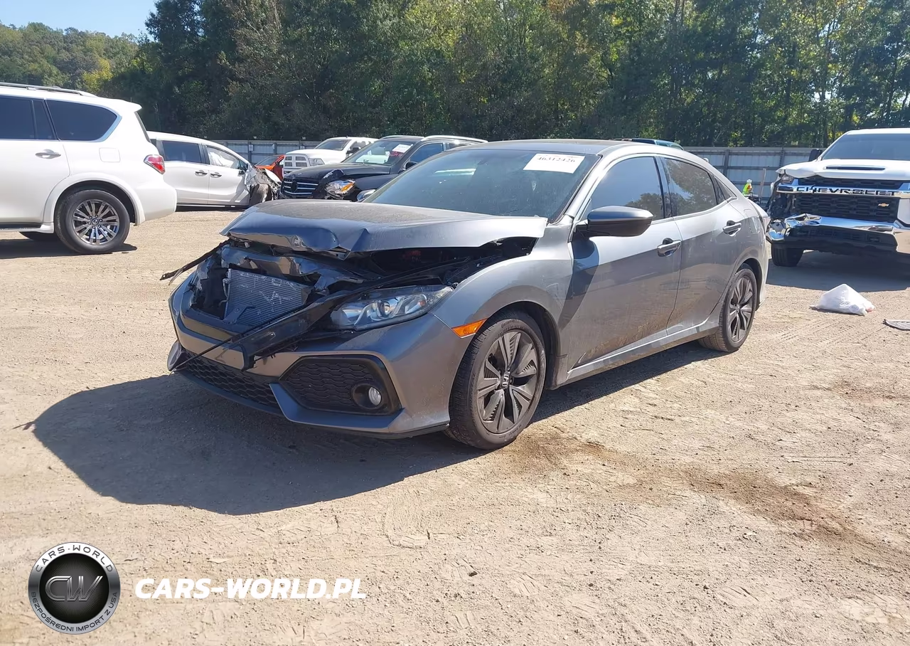 2017 Honda Civic Ex VIN:SHHFK7H50HU221848 - 2