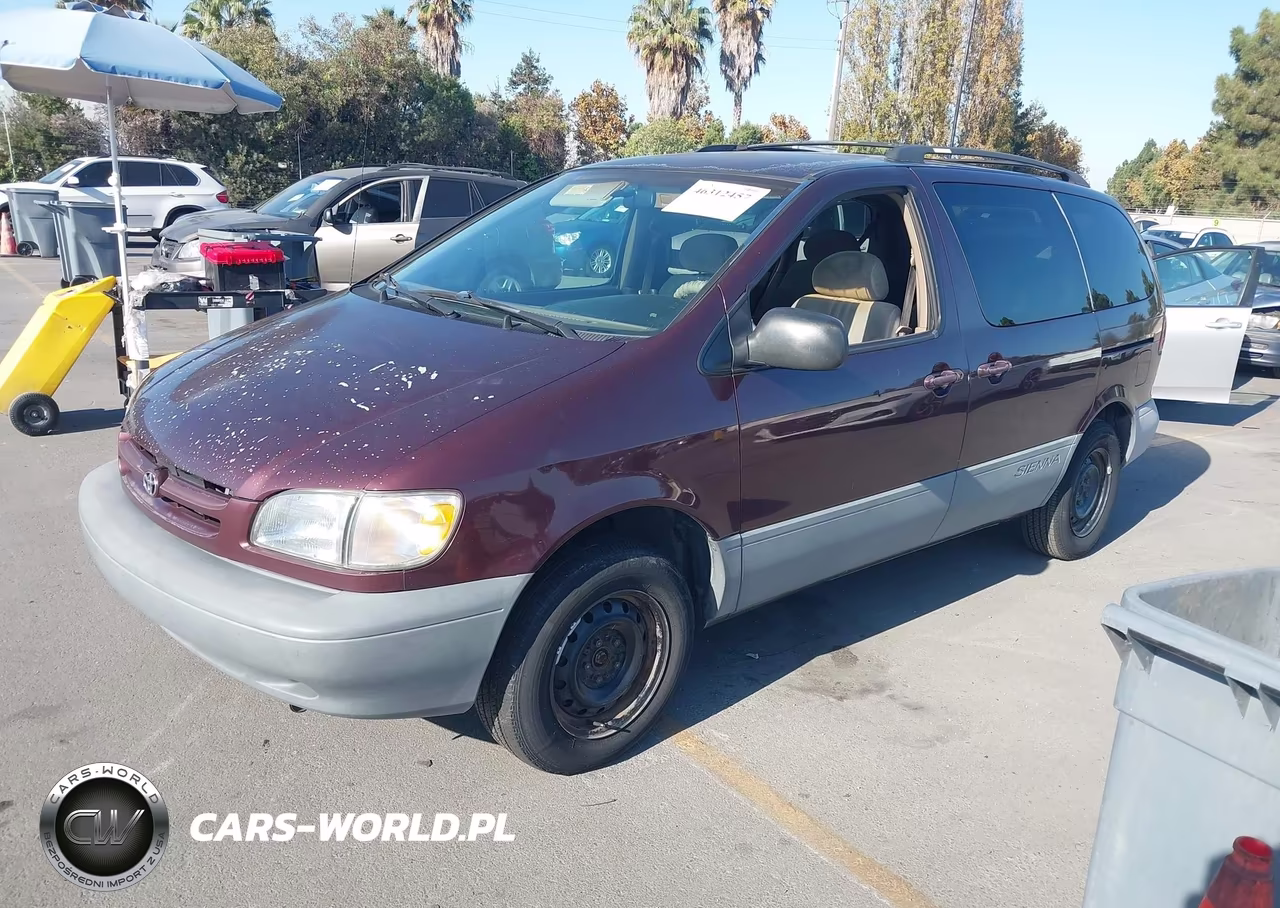2000 Toyota Sienna Le VIN:4T3ZF13CXYU199177 - 2