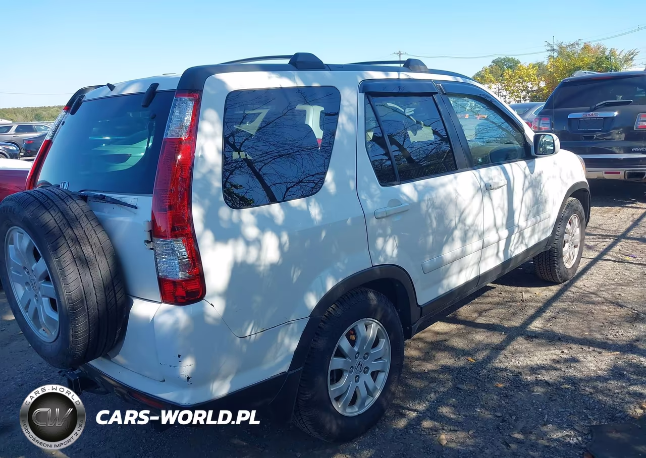 2006 Honda Cr-V Se VIN:SHSRD78976U401278 - 4