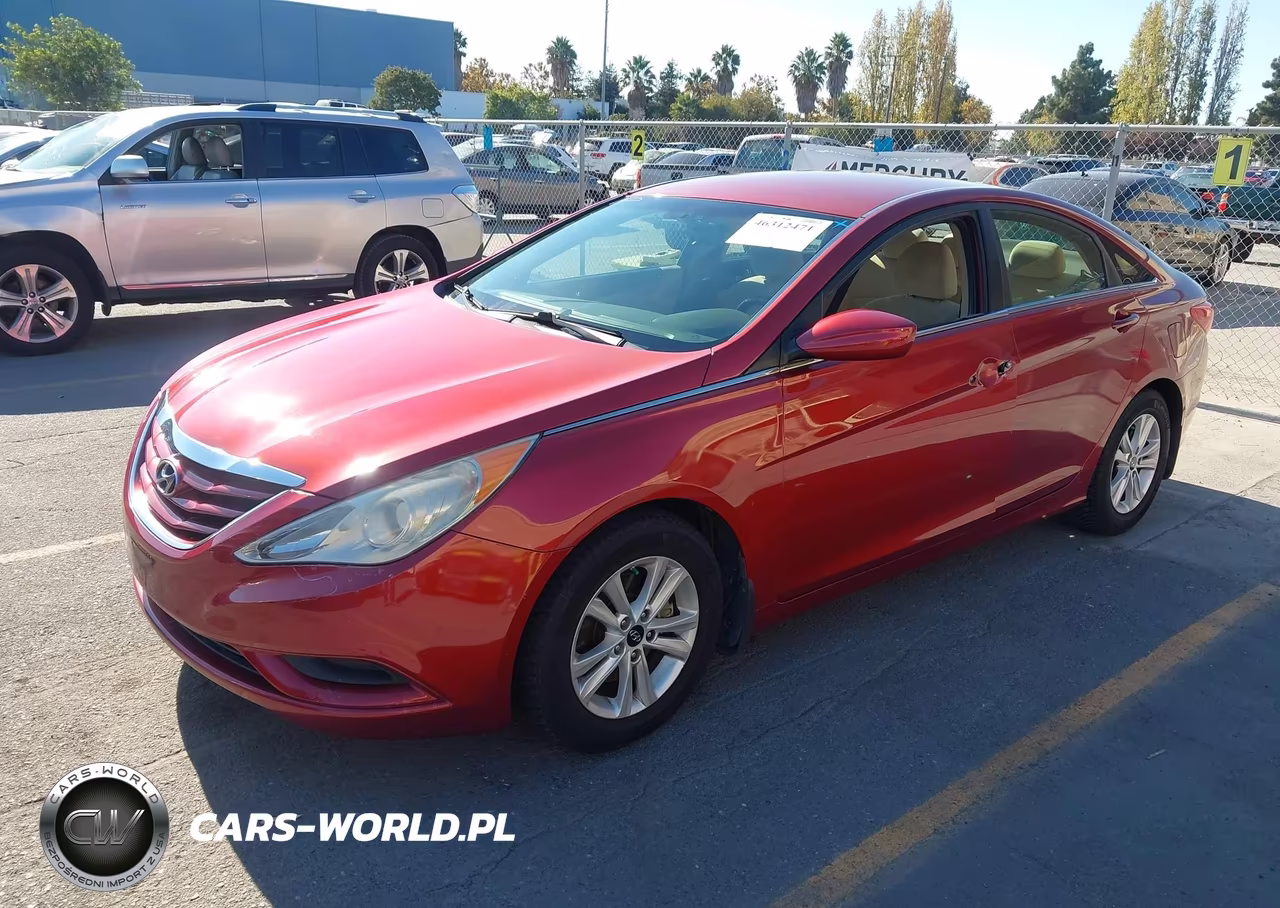 2012 Hyundai Sonata Gls VIN:5NPEB4AC1CH481514 - 2