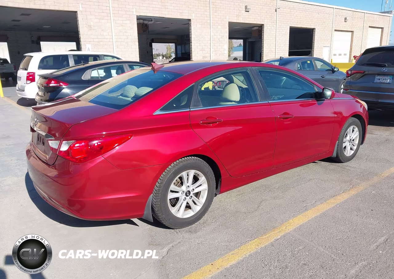 2012 Hyundai Sonata Gls VIN:5NPEB4AC1CH481514 - 4