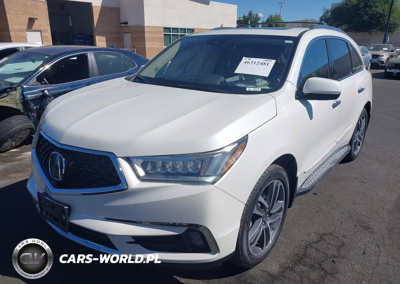 2018 Acura Mdx Advance Package VIN:5J8YD4H80JL000509 - 2