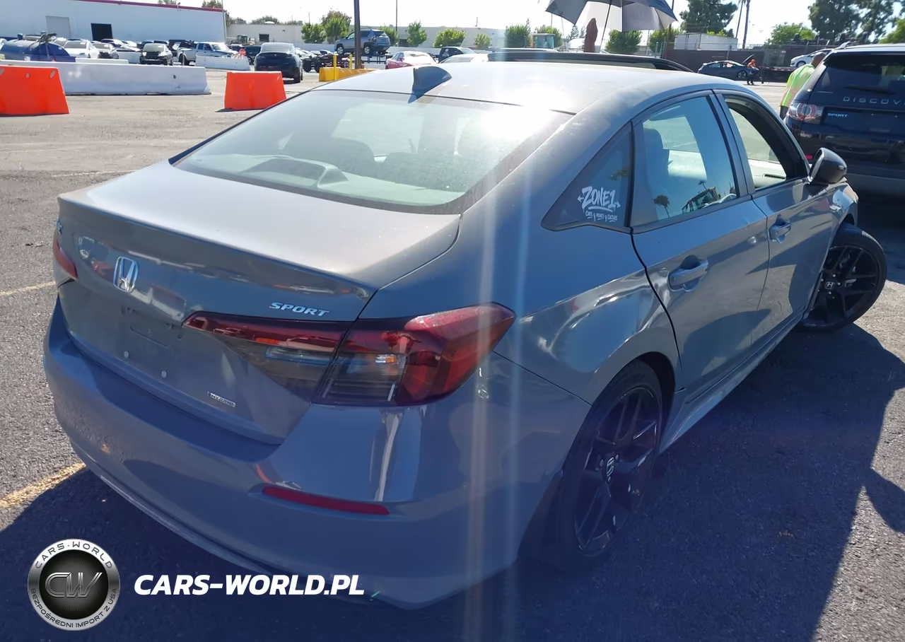 2025 Honda Civic Hybrid Sport-Sport Touring VIN:2HGFE4F80SH311637 - 4