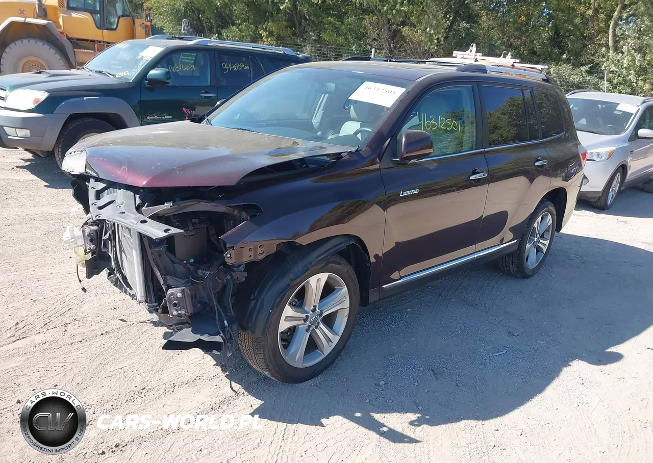 2013 Toyota Highlander Limited V6 VIN:5TDDK3EH9DS180027 - 2
