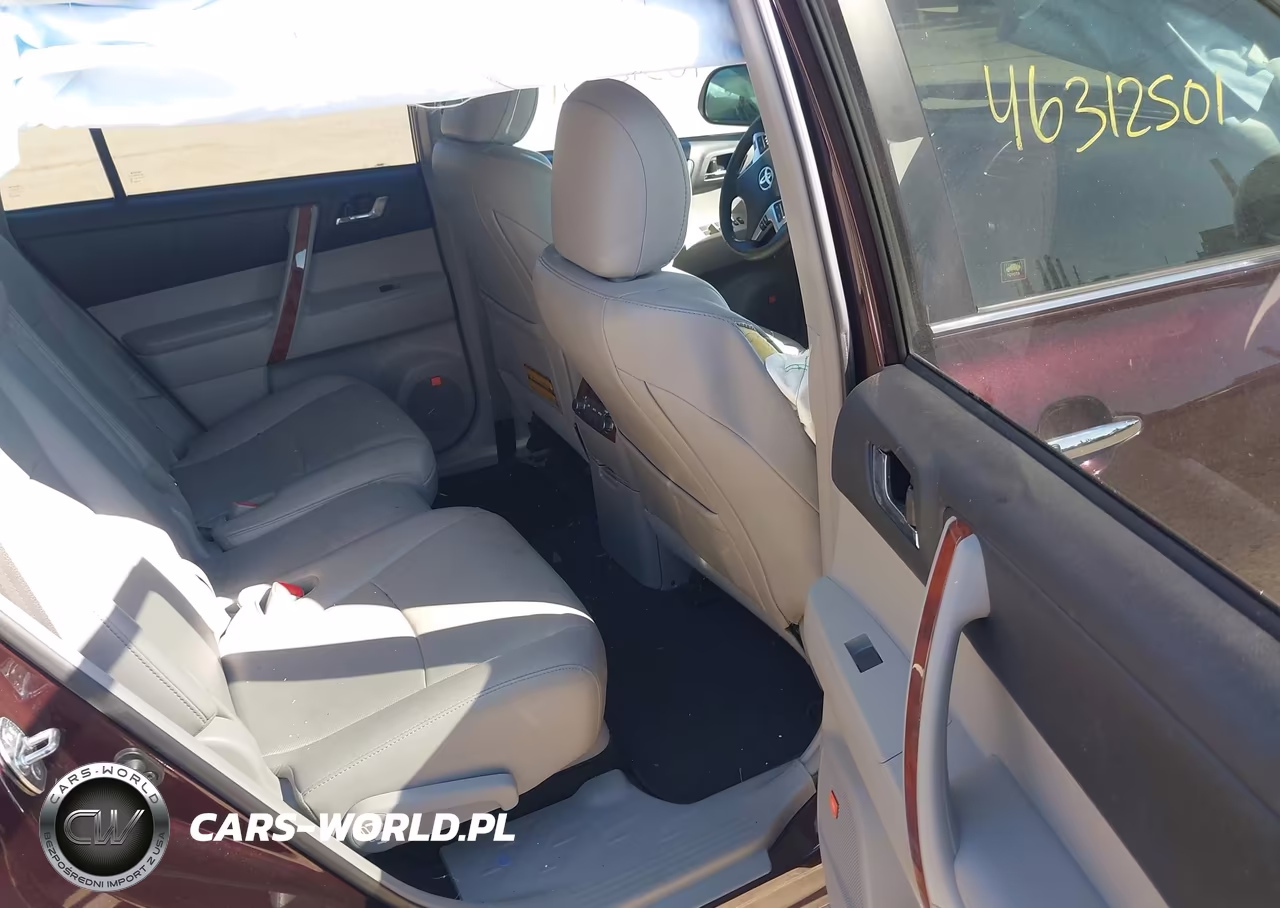 2013 Toyota Highlander Limited V6 VIN:5TDDK3EH9DS180027 - 8