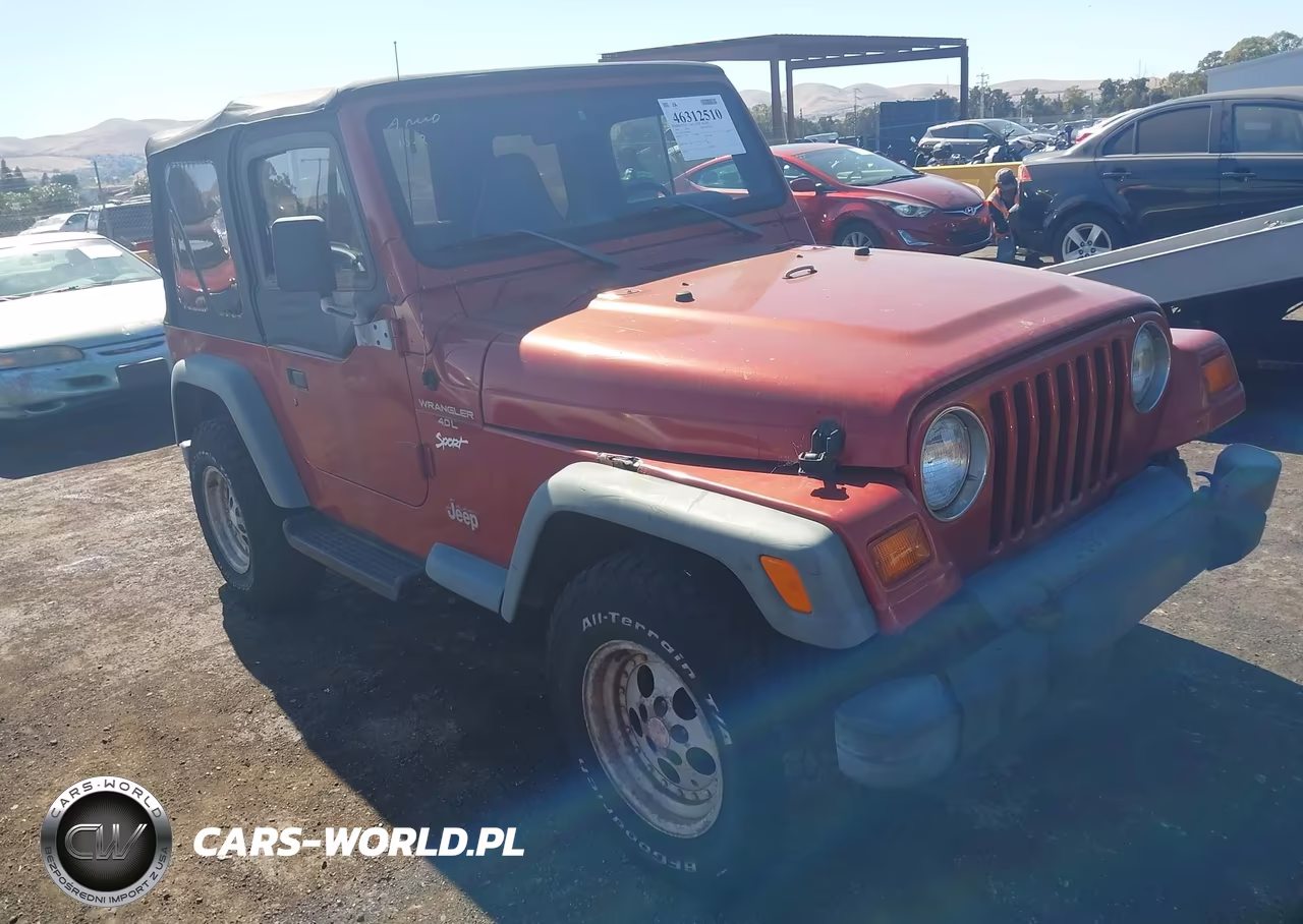 1998 Jeep Wrangler Sport VIN:1J4FY19S4WP787333 - 1