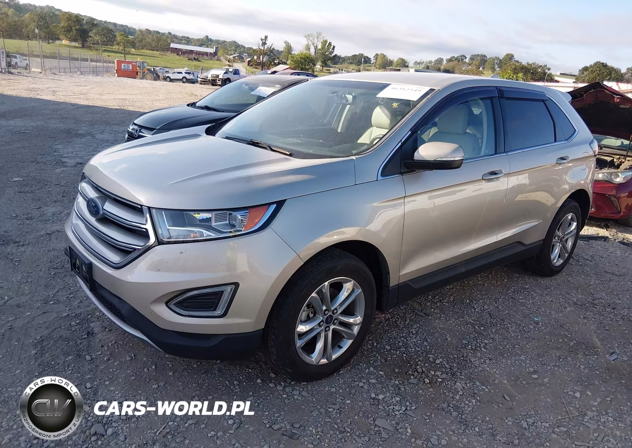2017 Ford Edge Titanium VIN:2FMPK3K95HBC41001 - 2