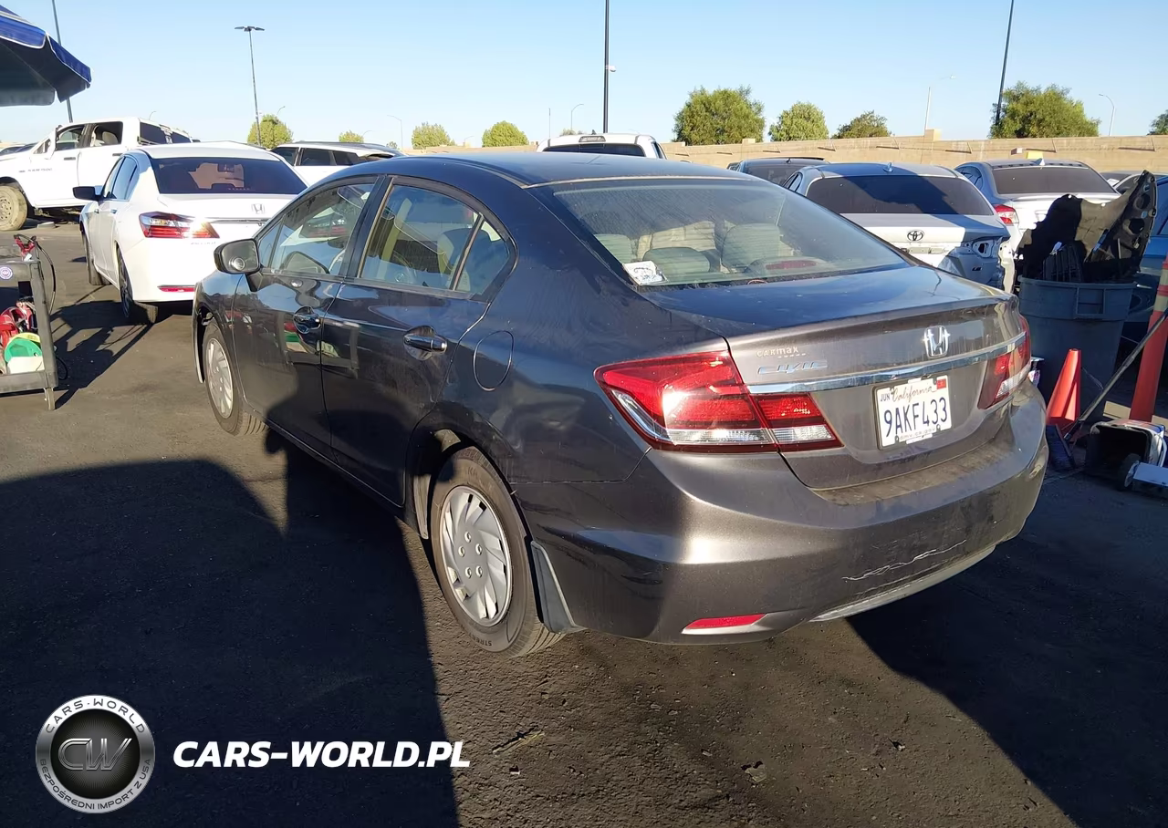 2015 Honda Civic Lx VIN:19XFB2E52FE047373 - 3