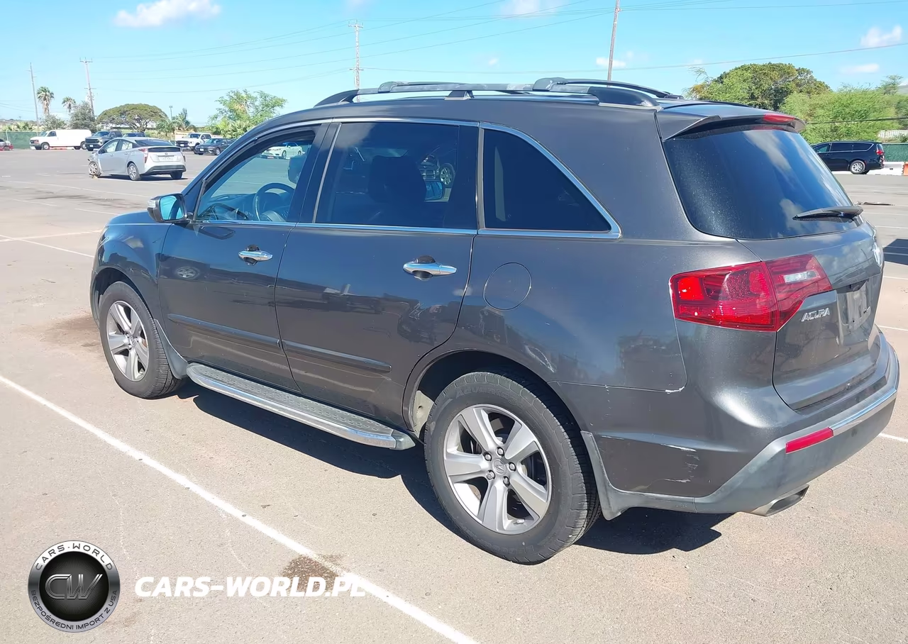 2012 Acura Mdx Technology Package VIN:2HNYD2H35CH522814 - 3