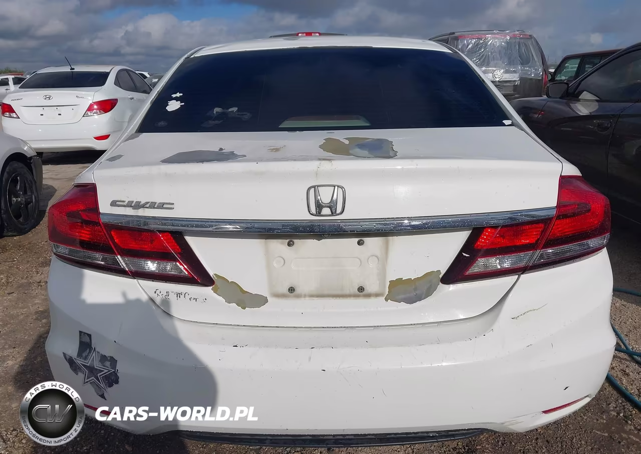 2014 Honda Civic Lx VIN:2HGFB2F55EH500792 - 16