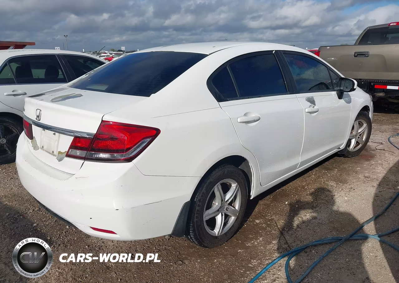 2014 Honda Civic Lx VIN:2HGFB2F55EH500792 - 4