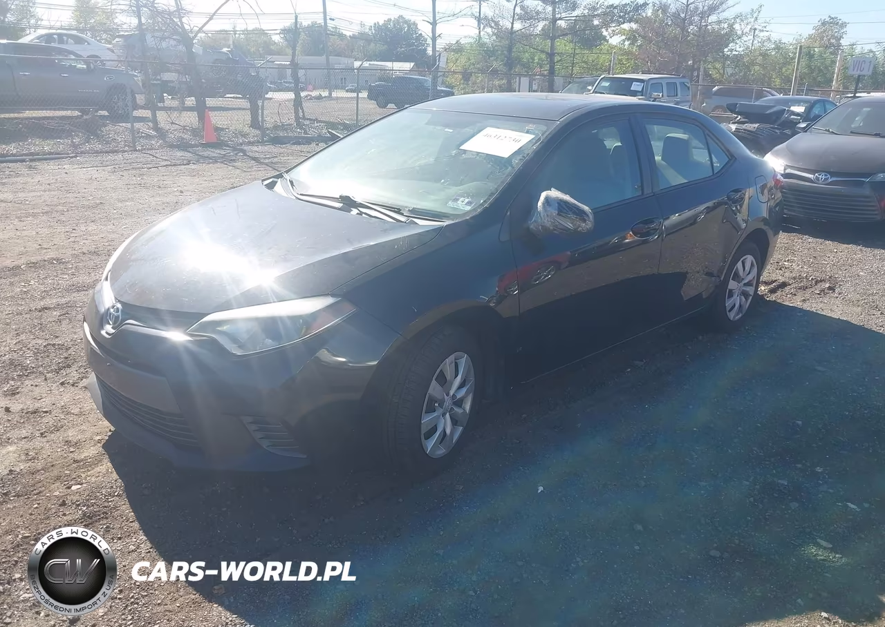 2015 Toyota Corolla Le VIN:2T1BURHE8FC292500 - 2