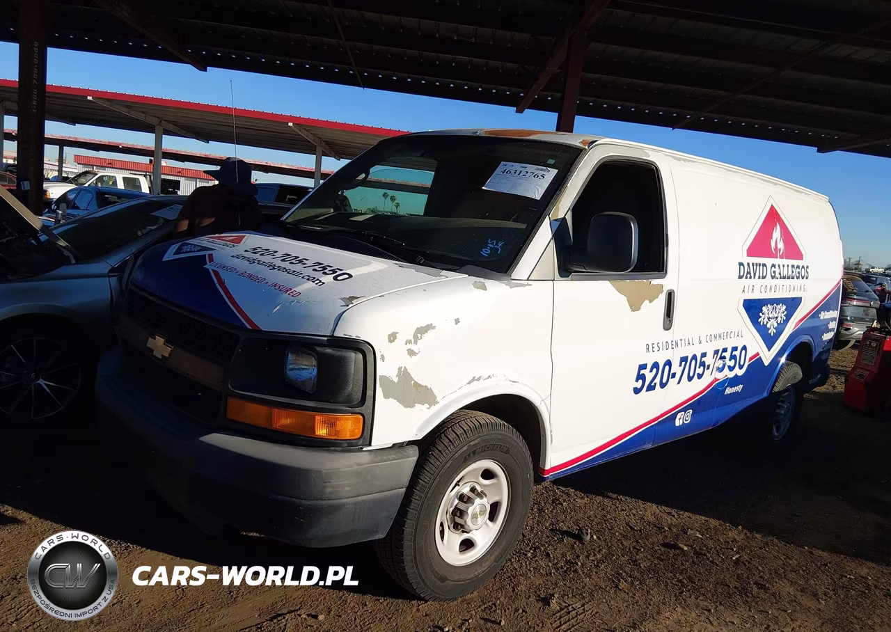 2012 Chevrolet Express 2500 Work Van VIN:1GCWGFCA6C1118453 - 6