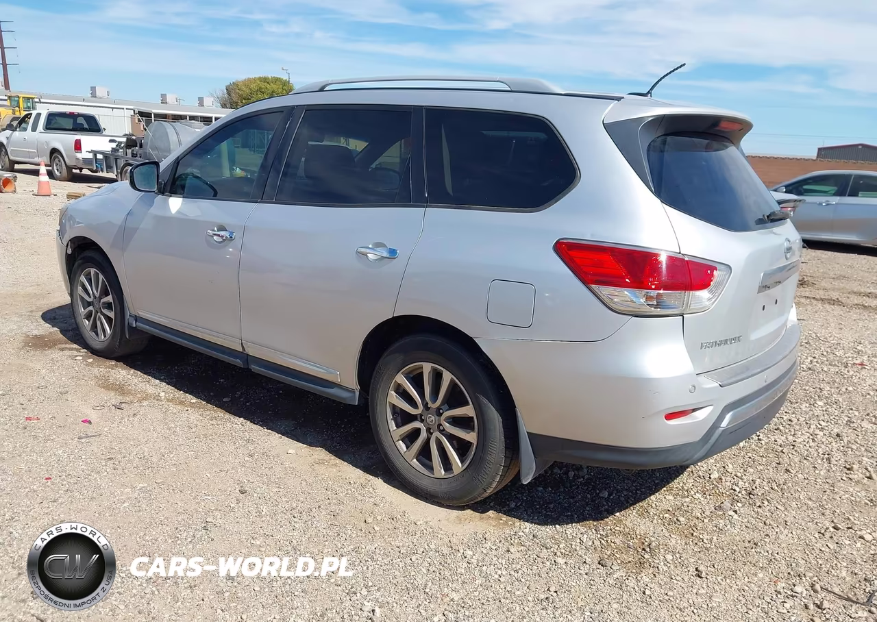 2014 Nissan Pathfinder Sl VIN:5N1AR2MNXEC643033 - 3