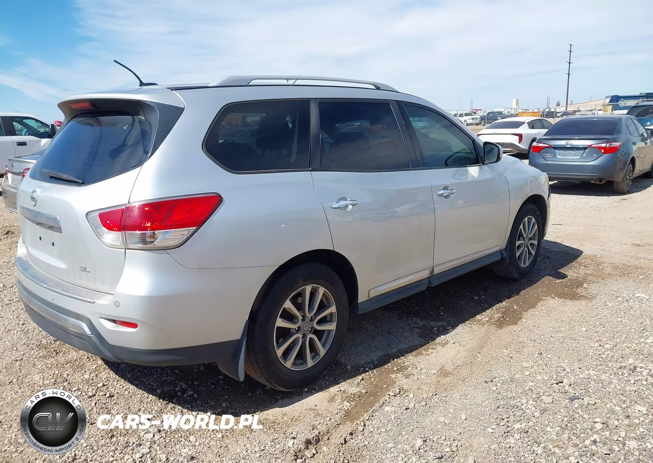 2014 Nissan Pathfinder Sl VIN:5N1AR2MNXEC643033 - 4