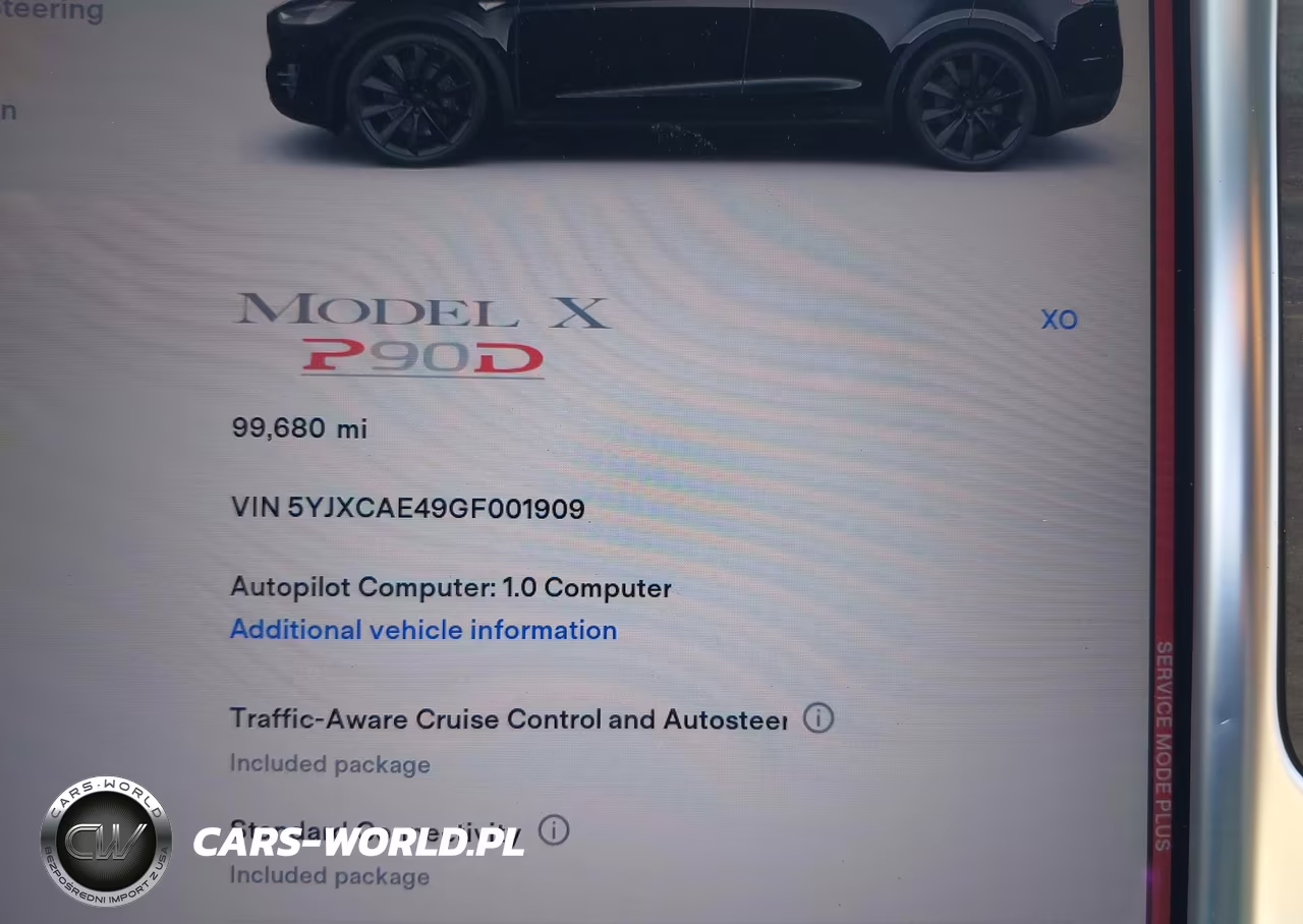 2016 Tesla Model X 60D-P100D-P90D VIN:5YJXCAE49GF001909 - 15
