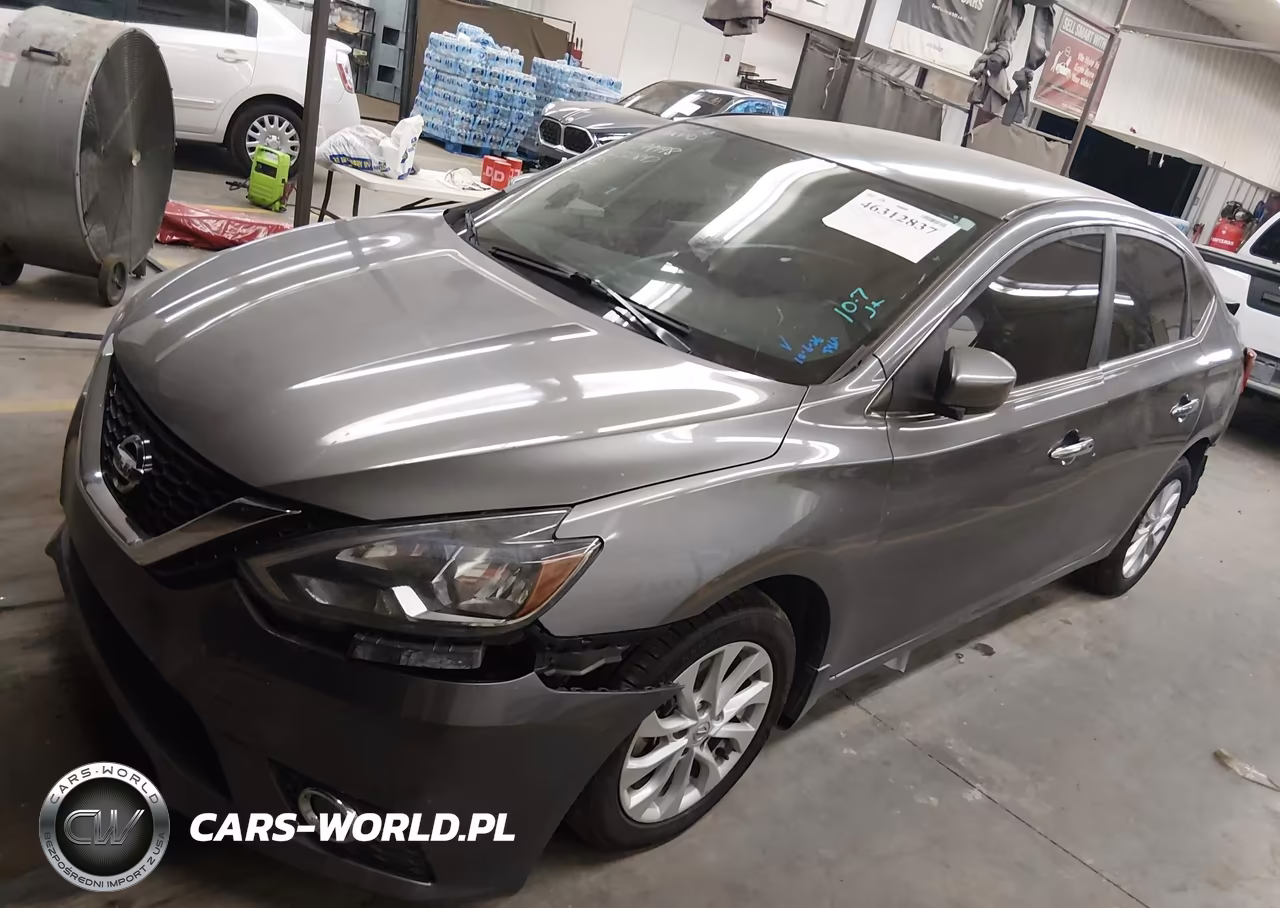 2018 Nissan Sentra Sv VIN:3N1AB7AP7JY235847 - 2