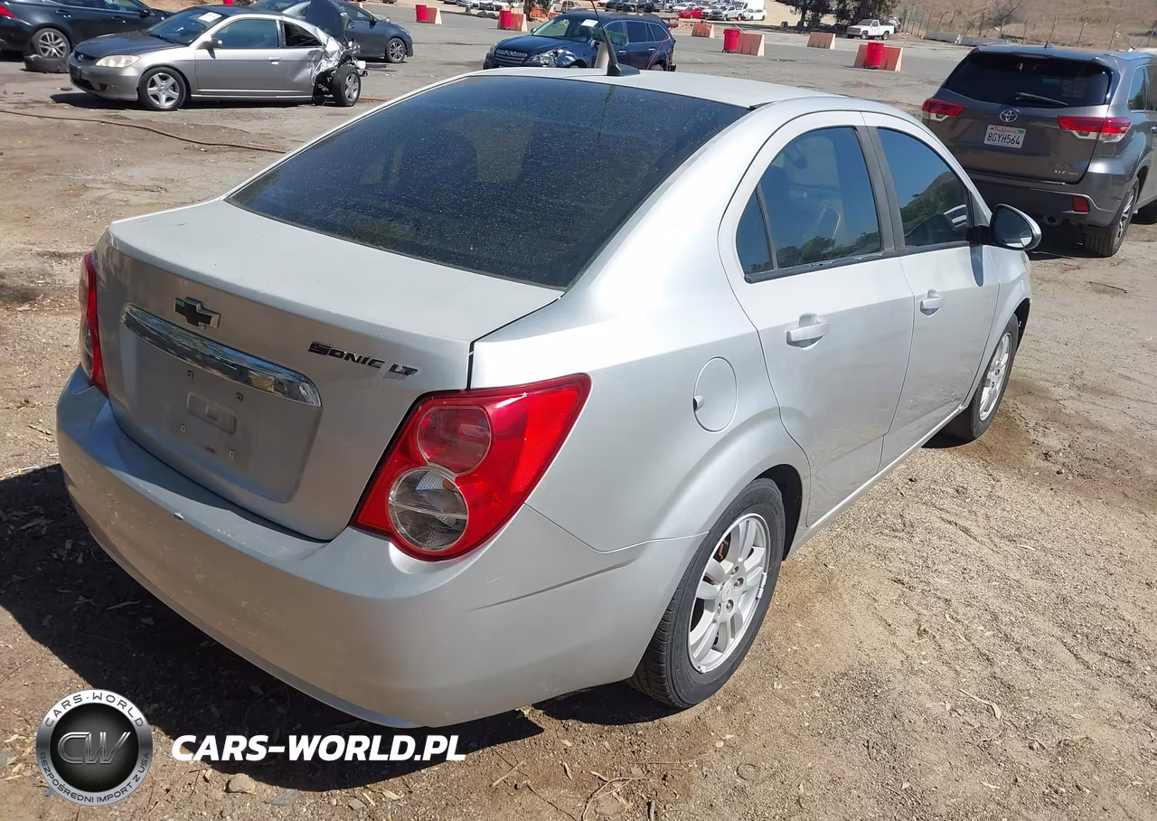 2012 Chevrolet Sonic 2Lt VIN:1G1JC5SH7C4160927 - 4
