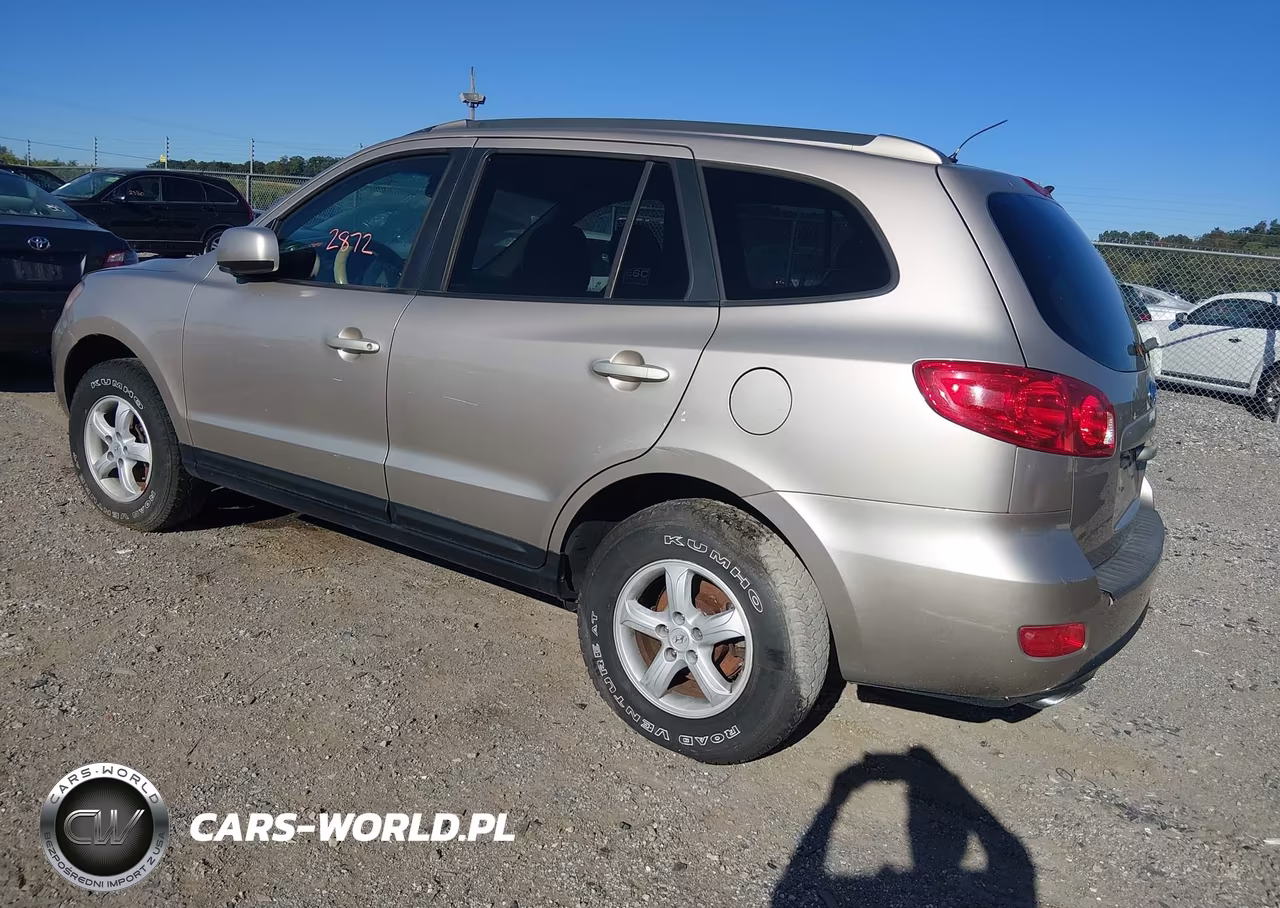 2007 Hyundai Santa Fe Gls VIN:5NMSG73D67H066798 - 3