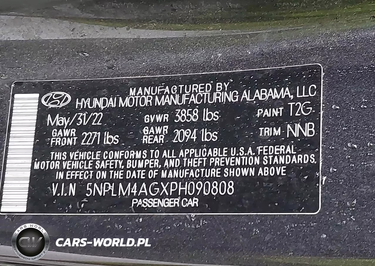 2023 Hyundai Elantra Sel VIN:5NPLM4AGXPH090808 - 9