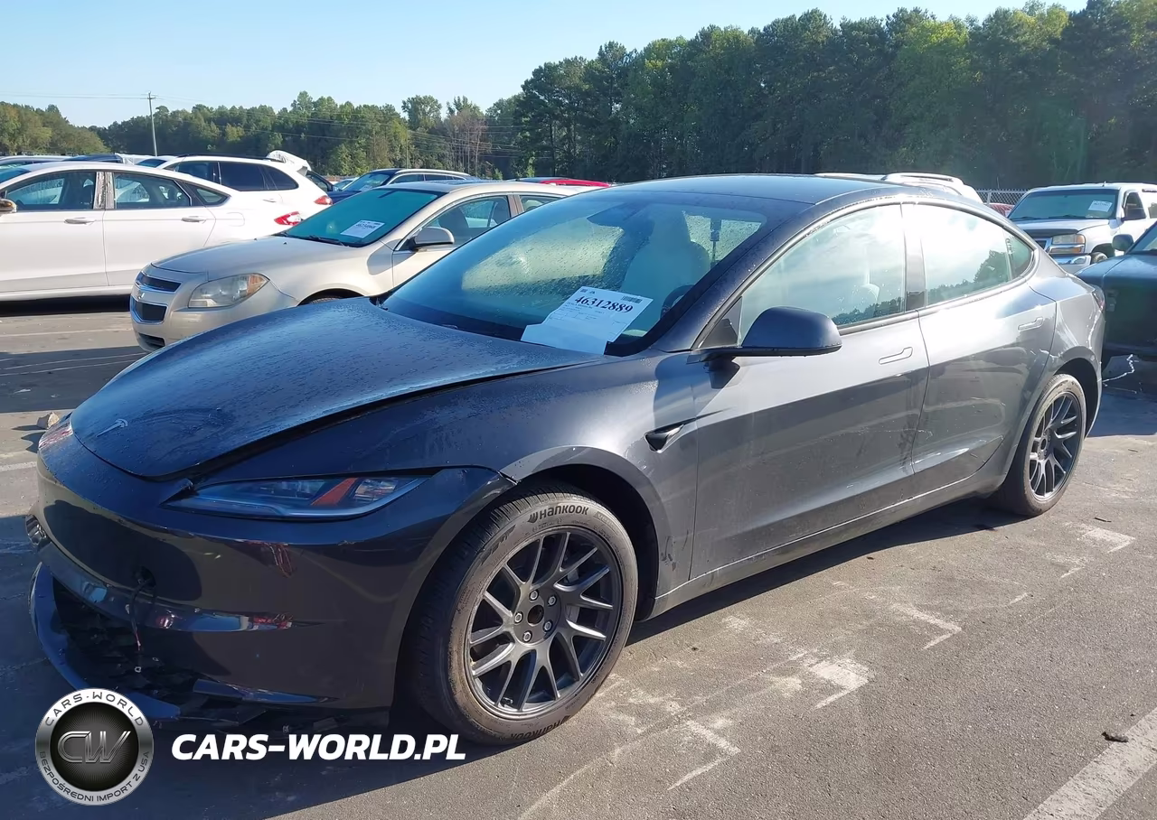 2025 Tesla Model 3 Long Range Rear-Wheel Drive-Standard Rear-Wheel Drive VIN:5YJ3E1EA2SF044592 - 2