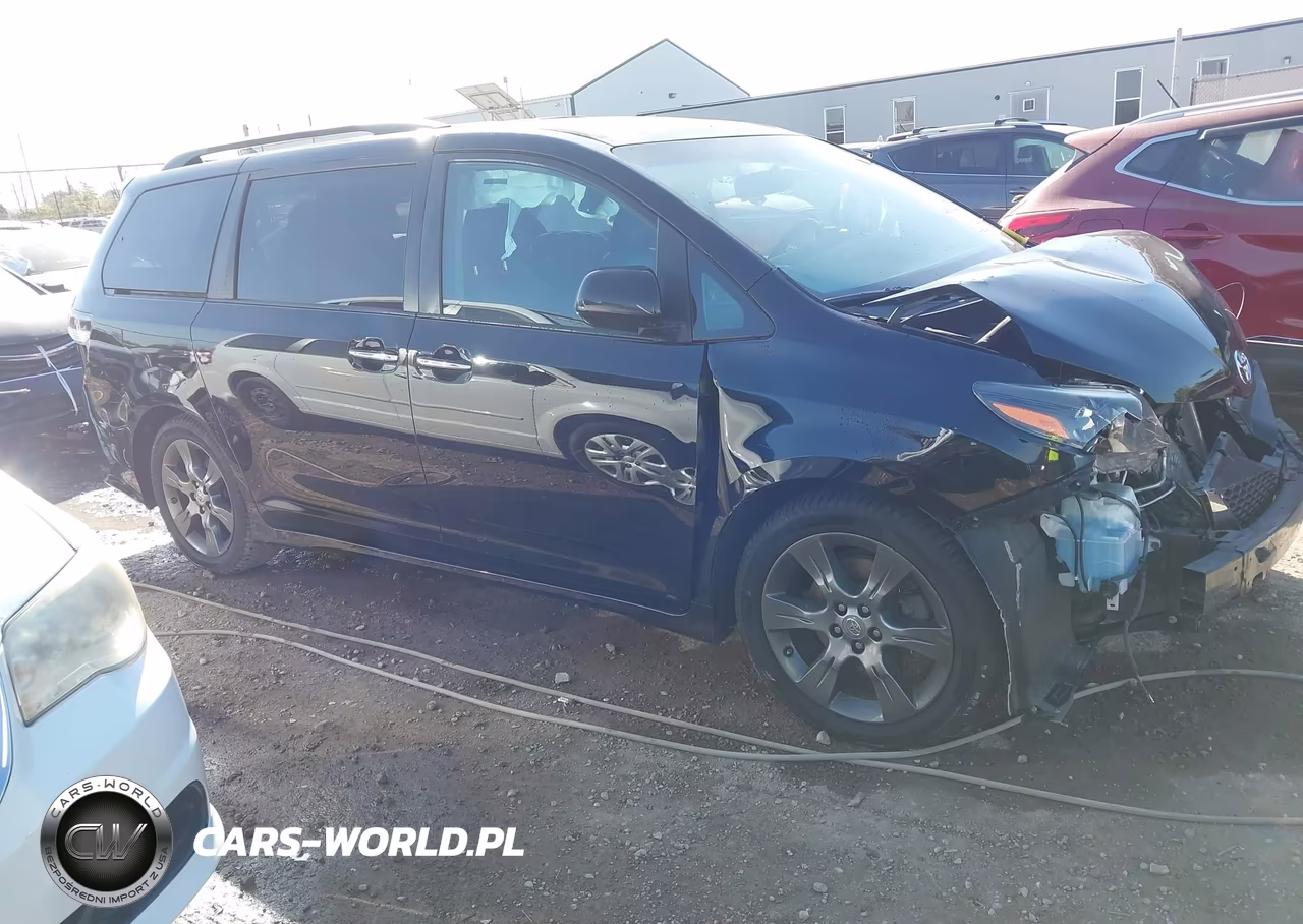 2015 Toyota Sienna Se Premium 8 Passenger VIN:5TDXK3DC1FS609327 - 14