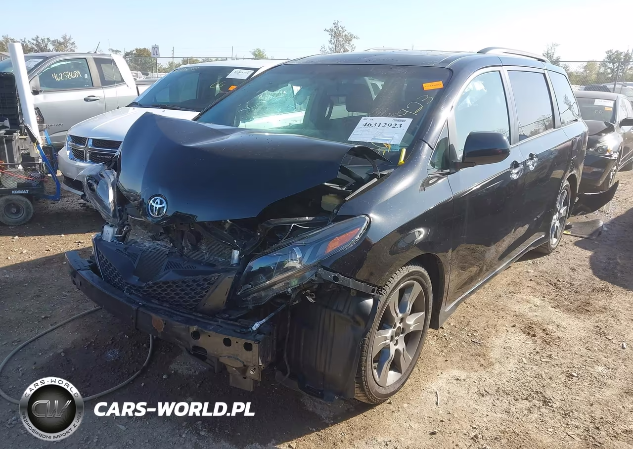 2015 Toyota Sienna Se Premium 8 Passenger VIN:5TDXK3DC1FS609327 - 2