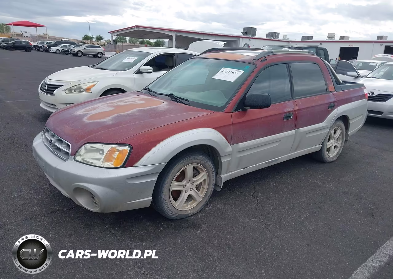 2003 Subaru Baja Sport VIN:4S4BT62C937110580 - 2