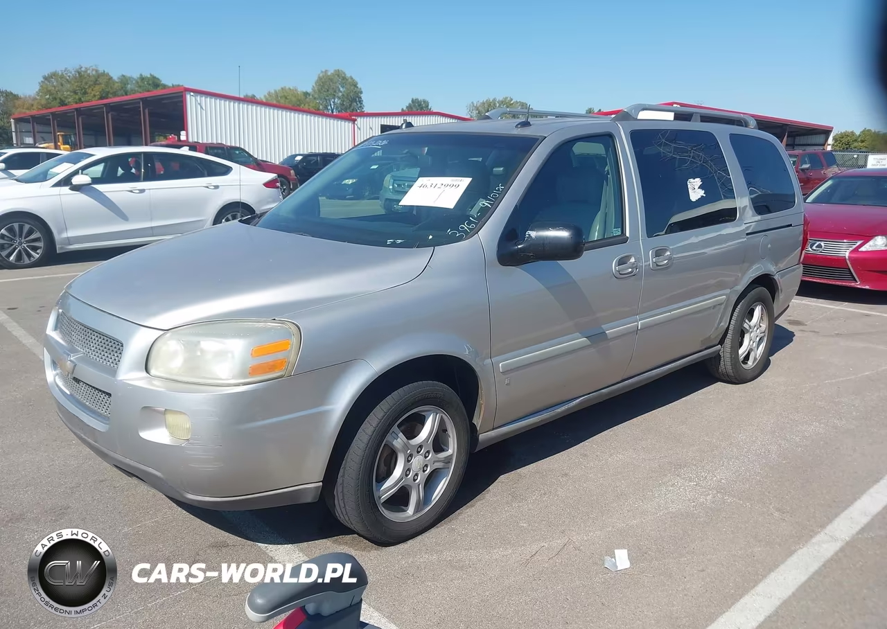 2006 Chevrolet Uplander Lt VIN:1GNDV33L36D153961 - 2