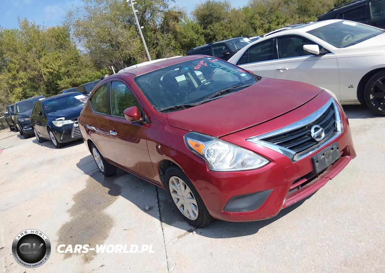 2017 Nissan Versa 1.6 Sv VIN:3N1CN7AP0HK438513 - 1