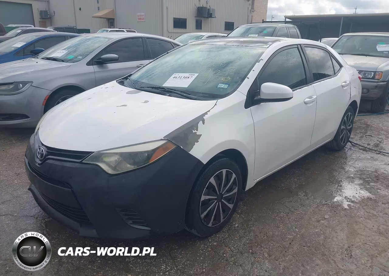 2015 Toyota Corolla Le VIN:5YFBURHE4FP225845 - 2
