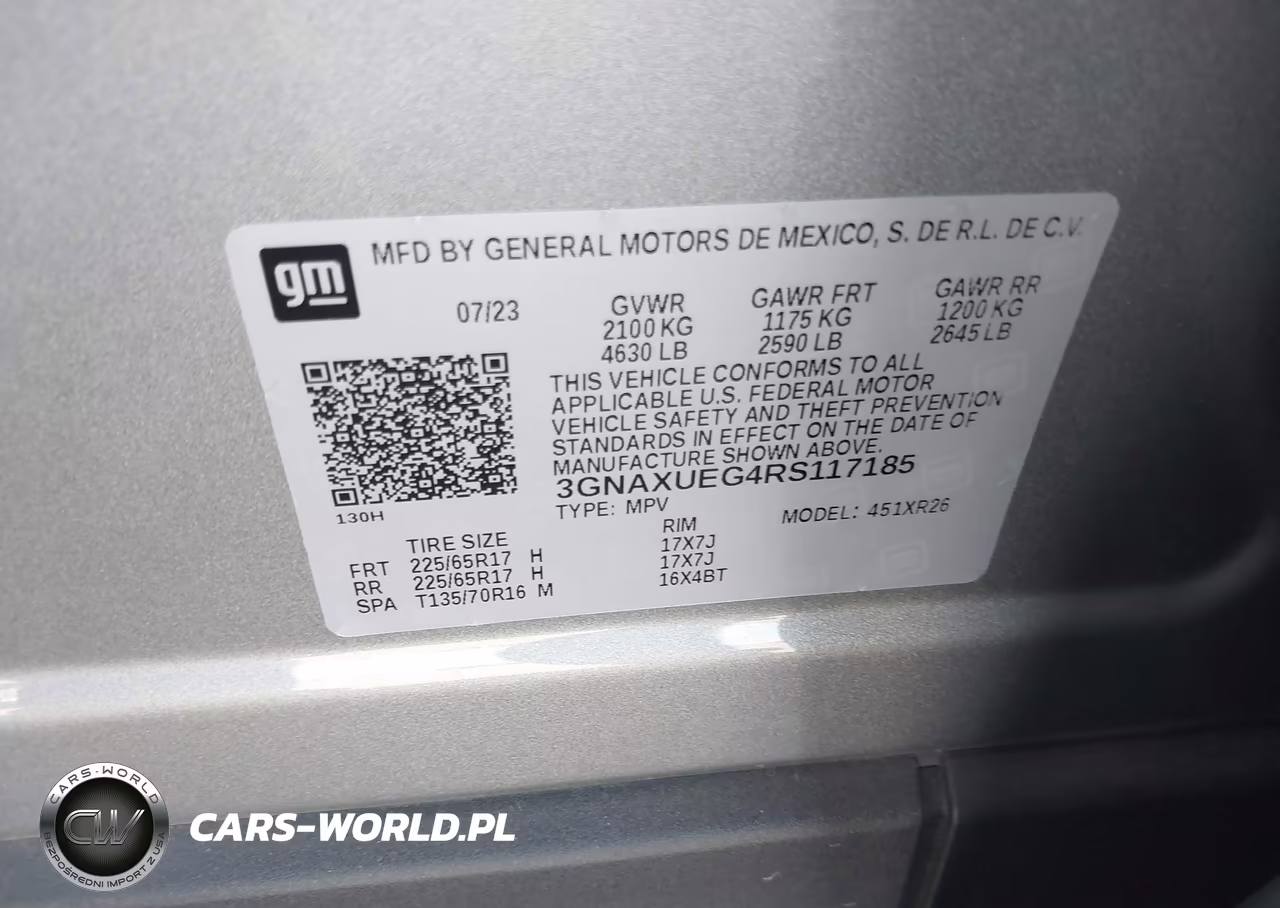 2024 Chevrolet Equinox Awd Lt VIN:3GNAXUEG4RS117185 - 9