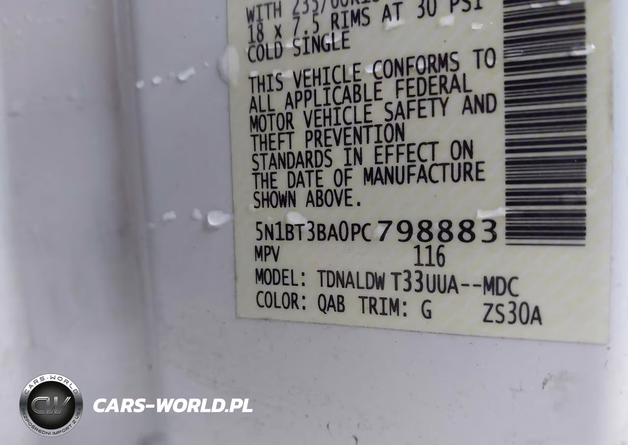 2023 Nissan Rogue Sv Fwd VIN:5N1BT3BA0PC798883 - 9