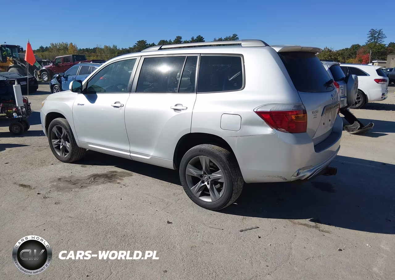 2008 Toyota Highlander Sport VIN:JTEES43A782078279 - 3