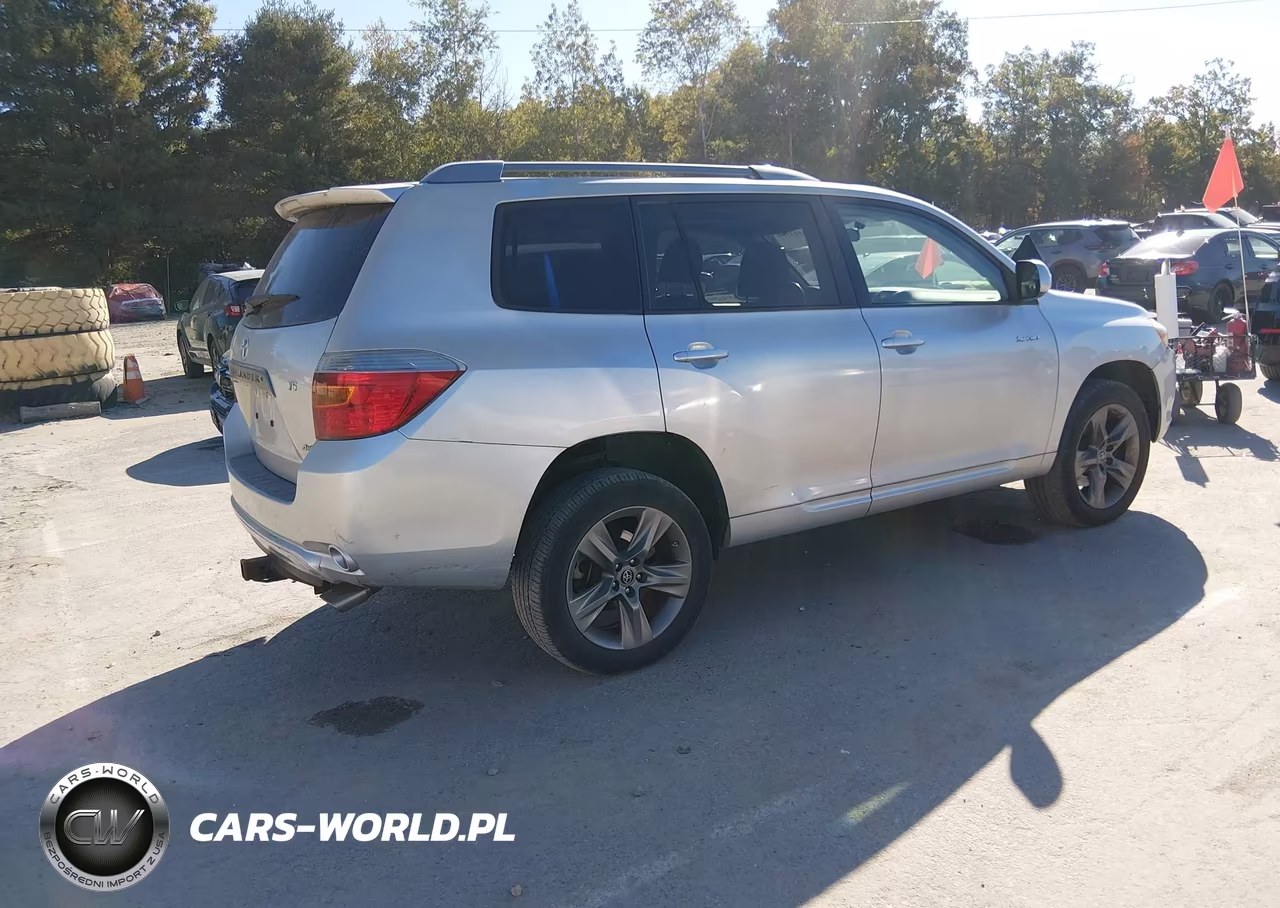 2008 Toyota Highlander Sport VIN:JTEES43A782078279 - 4