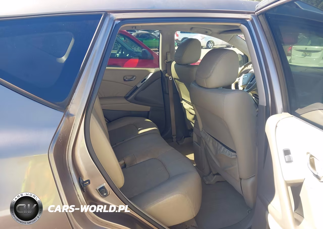 2010 Nissan Murano Sl VIN:JN8AZ1MW3AW137662 - 8
