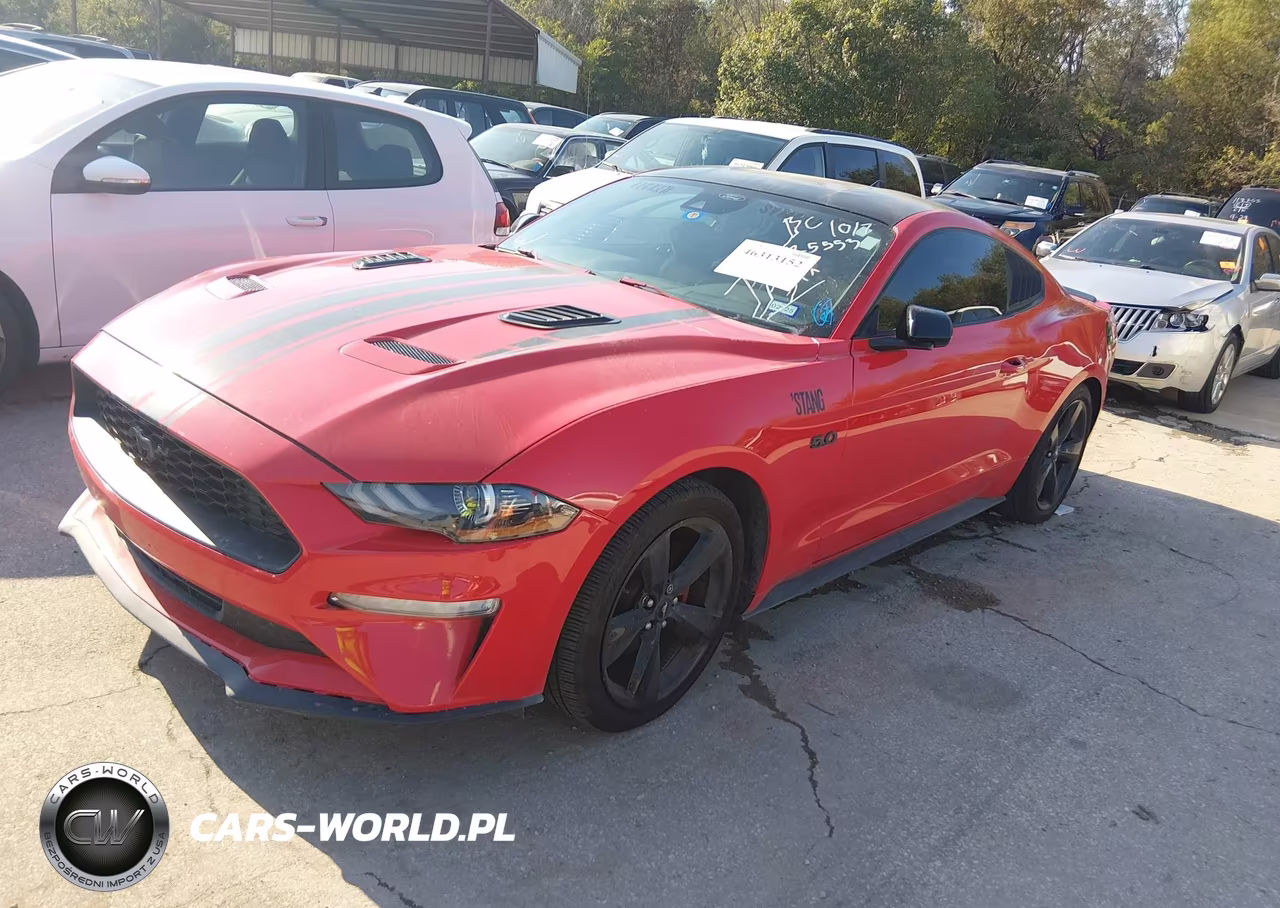2021 Ford Mustang Ecoboost Fastback VIN:1FA6P8TH0M5125553 - 2
