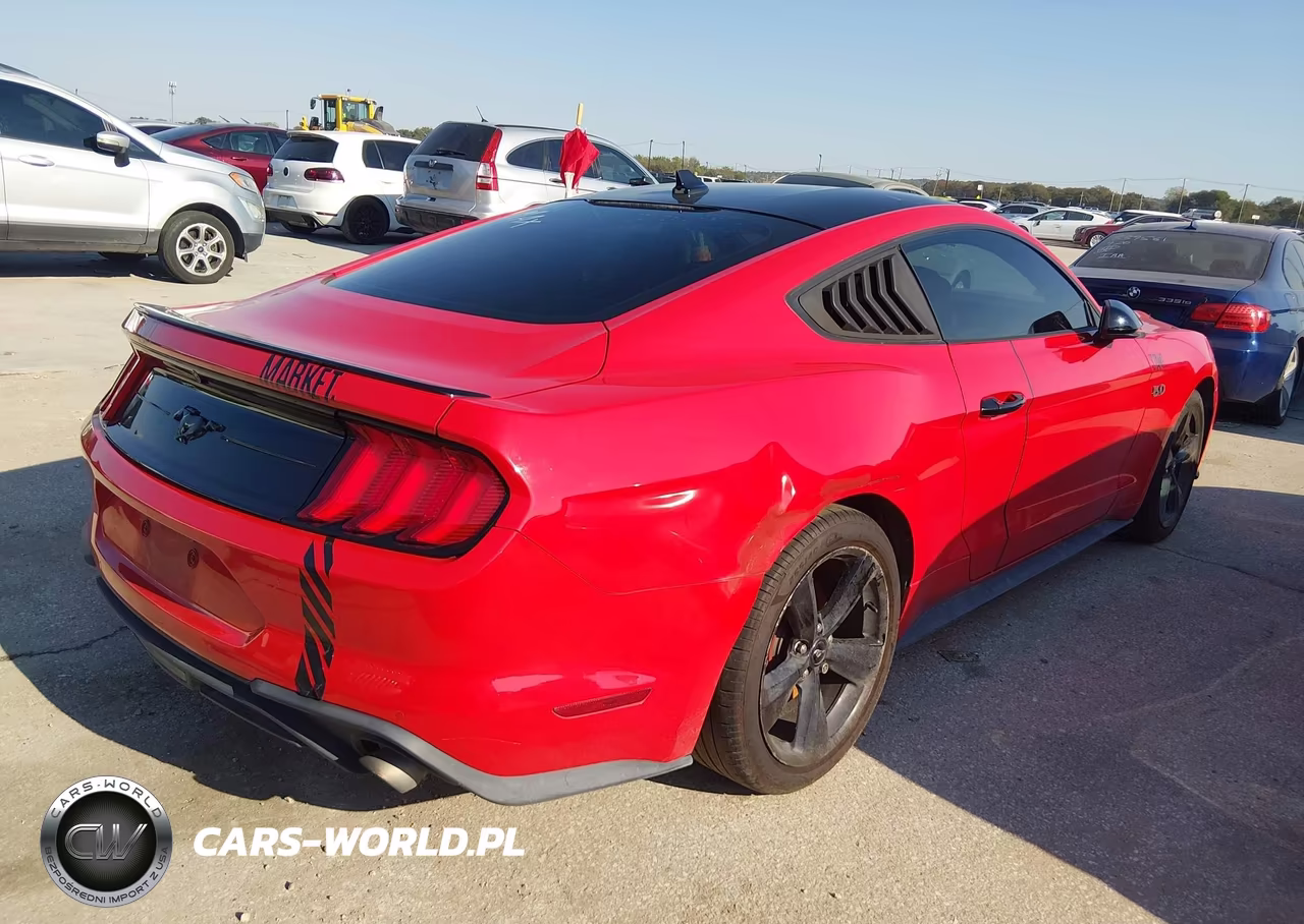 2021 Ford Mustang Ecoboost Fastback VIN:1FA6P8TH0M5125553 - 4